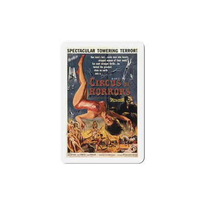 Circus of Horrors 1960 Movie Poster Refrigerator Magnet 6 Inch - The Sticker Space