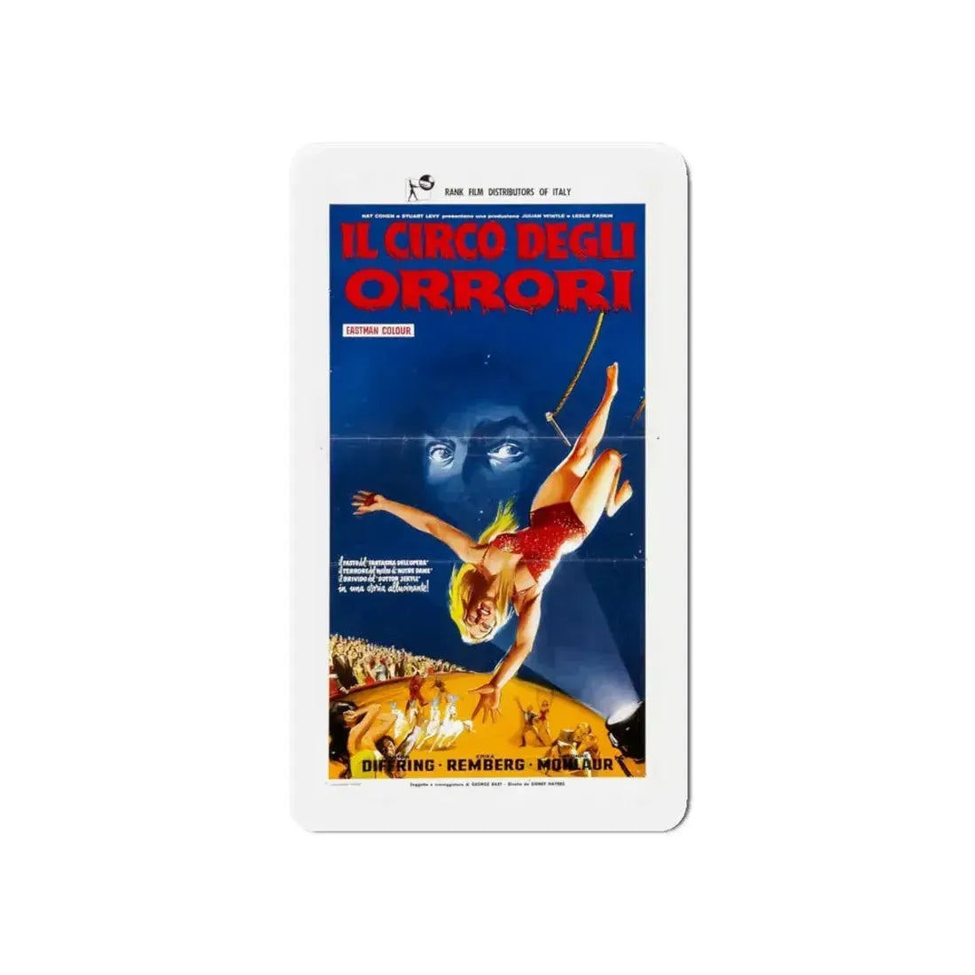 CIRCUS OF HORRORS (3) 1960 Movie Poster - Refrigerator Magnet 6 Inch - The Sticker Space