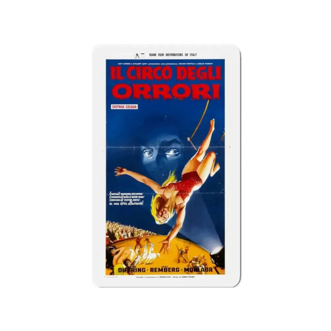 CIRCUS OF HORRORS (3) 1960 Movie Poster - Refrigerator Magnet - The Sticker Space