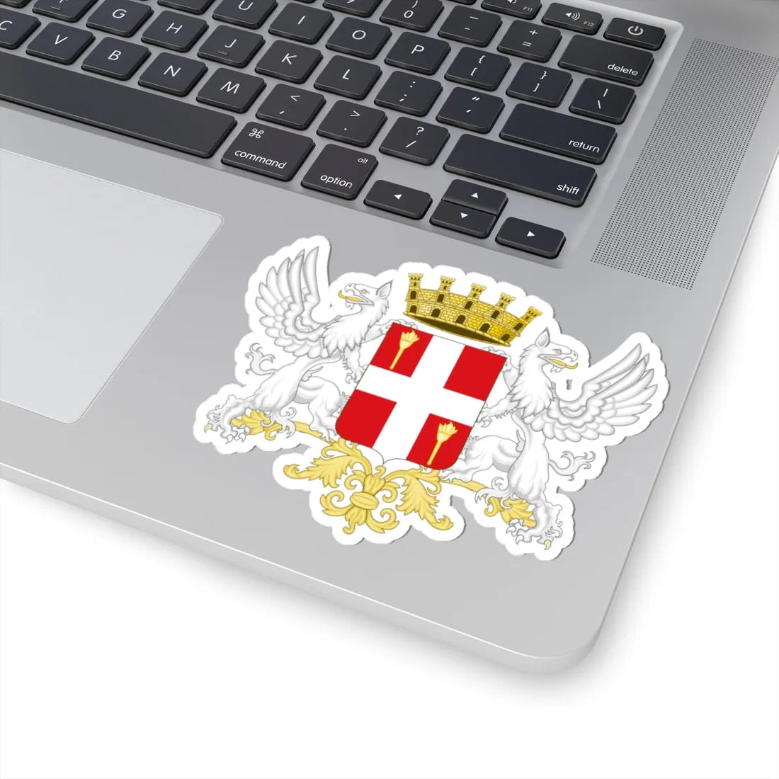 Cirié-Stemma (Italy) (Coat of Arms) STICKER Vinyl Kiss-Cut Decal - The Sticker Space