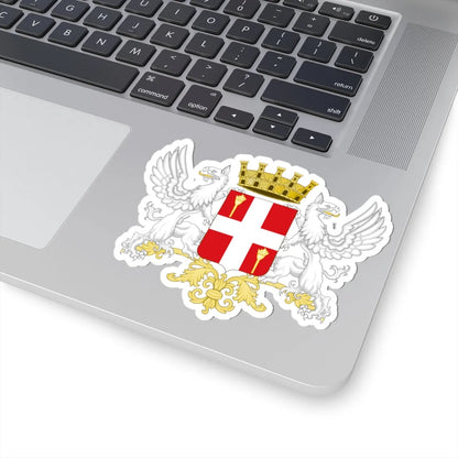Cirié-Stemma (Italy) (Coat of Arms) STICKER Vinyl Kiss-Cut Decal - The Sticker Space