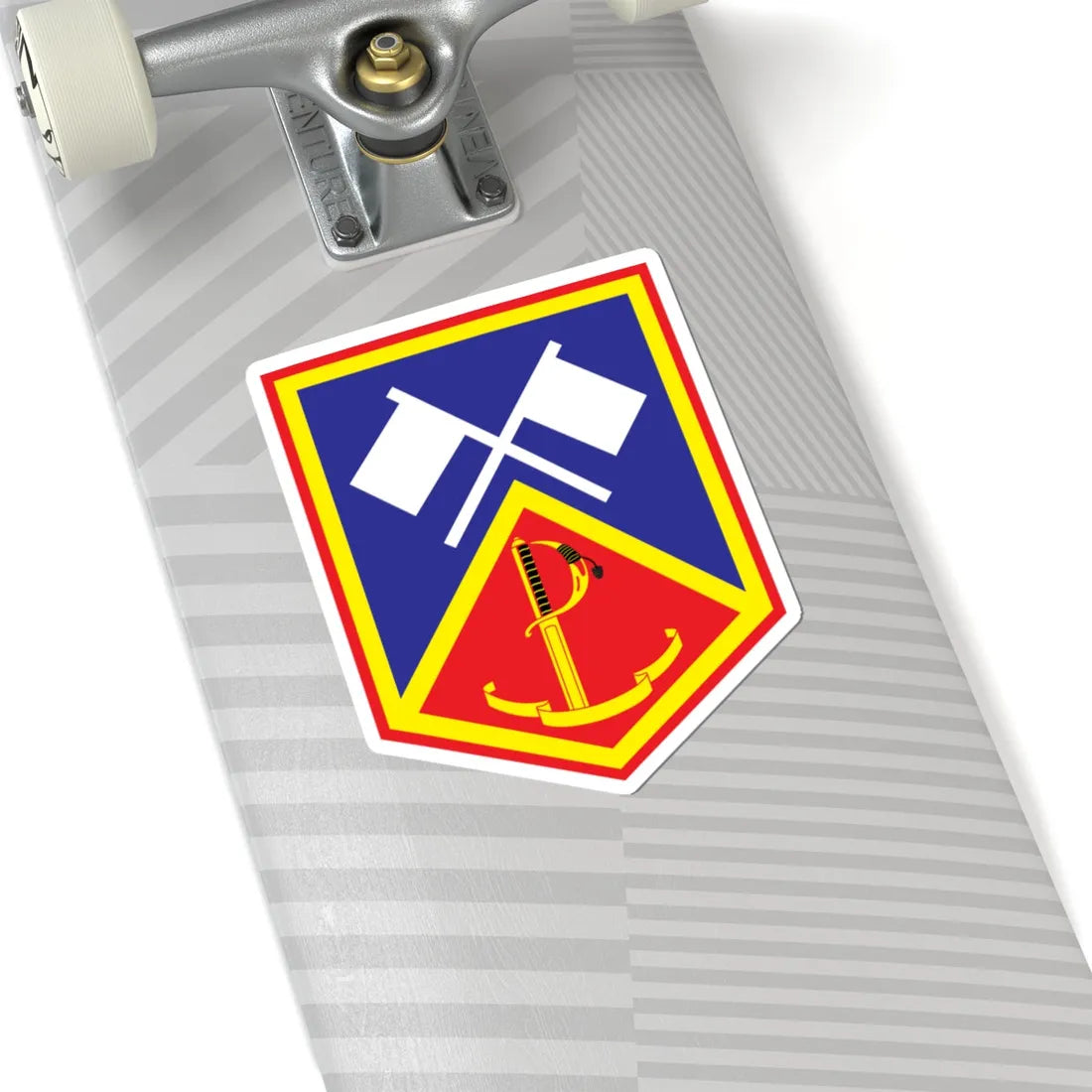 CIS Company Defence Forces Headquarters (Ireland) (Coat of Arms) STICKER Vinyl Kiss-Cut Decal - The Sticker Space