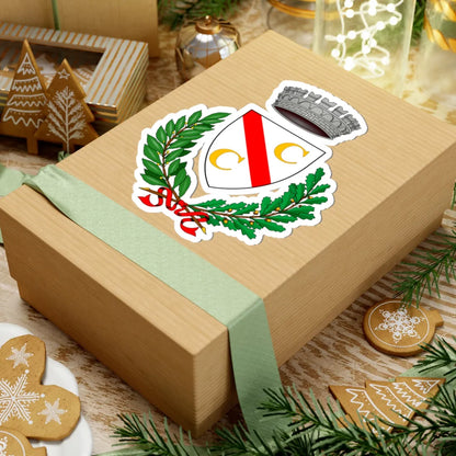 Cissone-Stemma (Italy) (Coat of Arms) STICKER Vinyl Kiss-Cut Decal - The Sticker Space