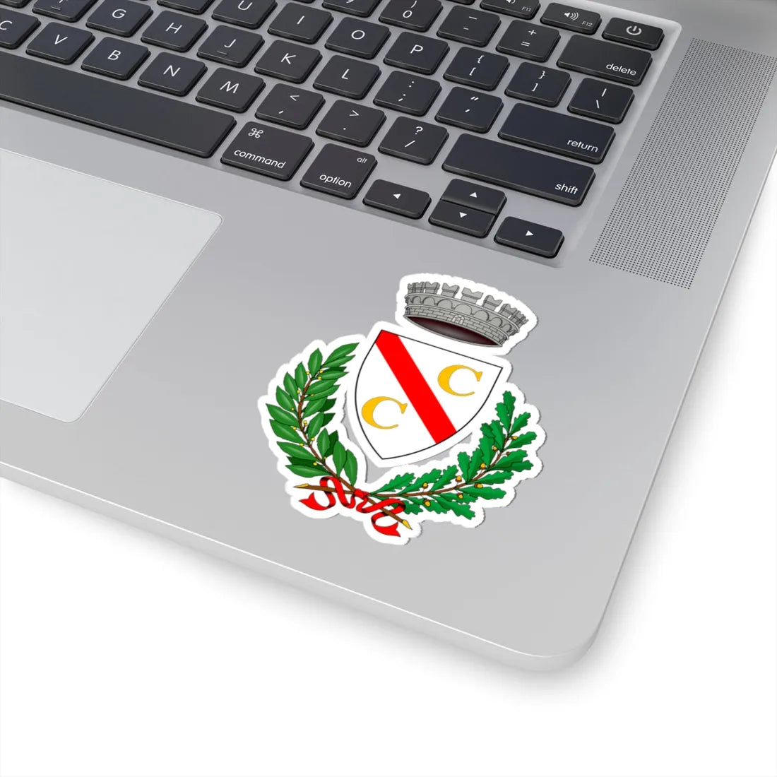 Cissone-Stemma (Italy) (Coat of Arms) STICKER Vinyl Kiss-Cut Decal - The Sticker Space