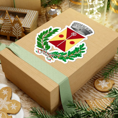 Cisternino-Stemma (Italy) (Coat of Arms) STICKER Vinyl Kiss-Cut Decal - The Sticker Space