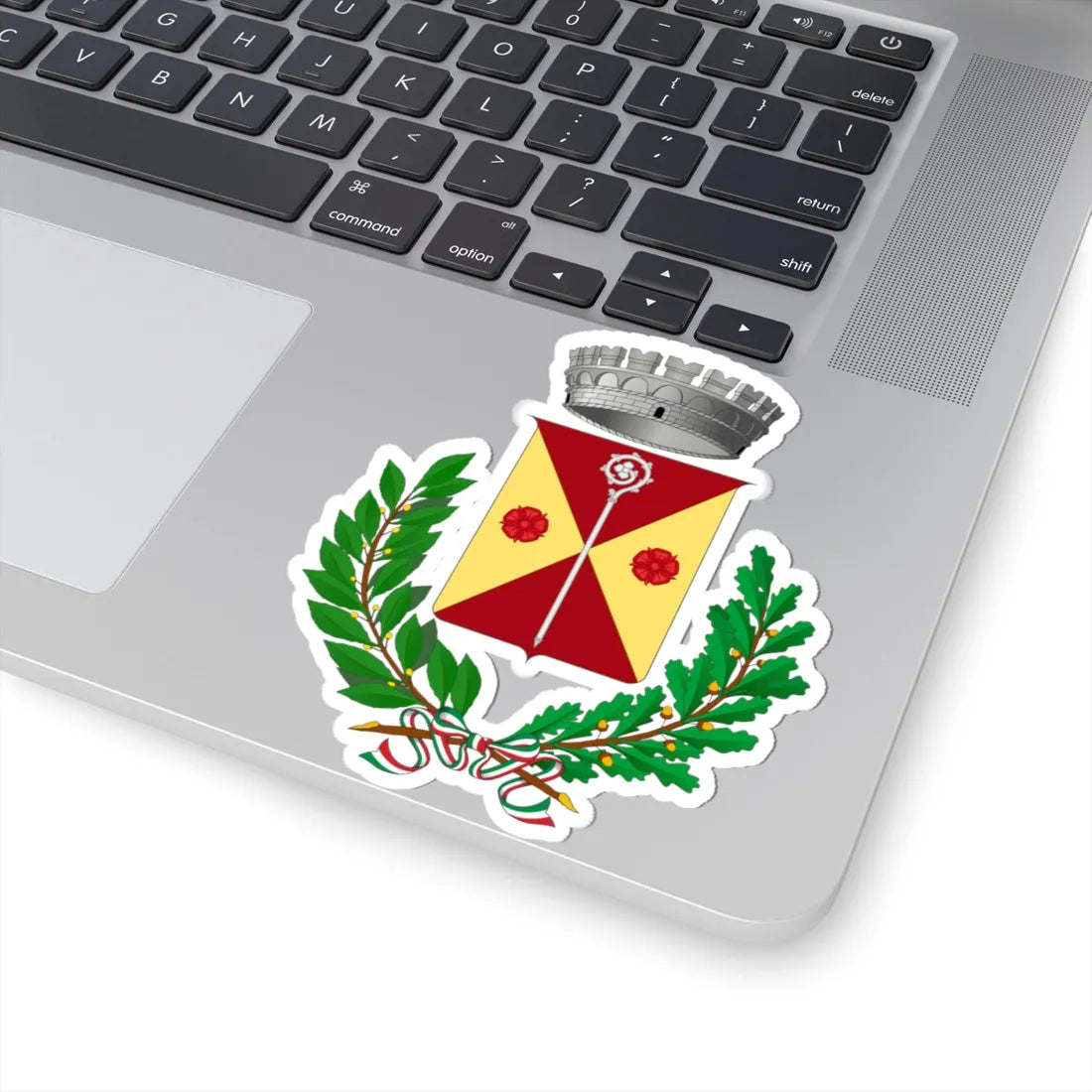Cisternino-Stemma (Italy) (Coat of Arms) STICKER Vinyl Kiss-Cut Decal - The Sticker Space