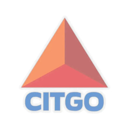 Citgo Petroleum Corporation (Logo) STICKER Vinyl Kiss-Cut Decal 6 Inch Transparent - The Sticker Space