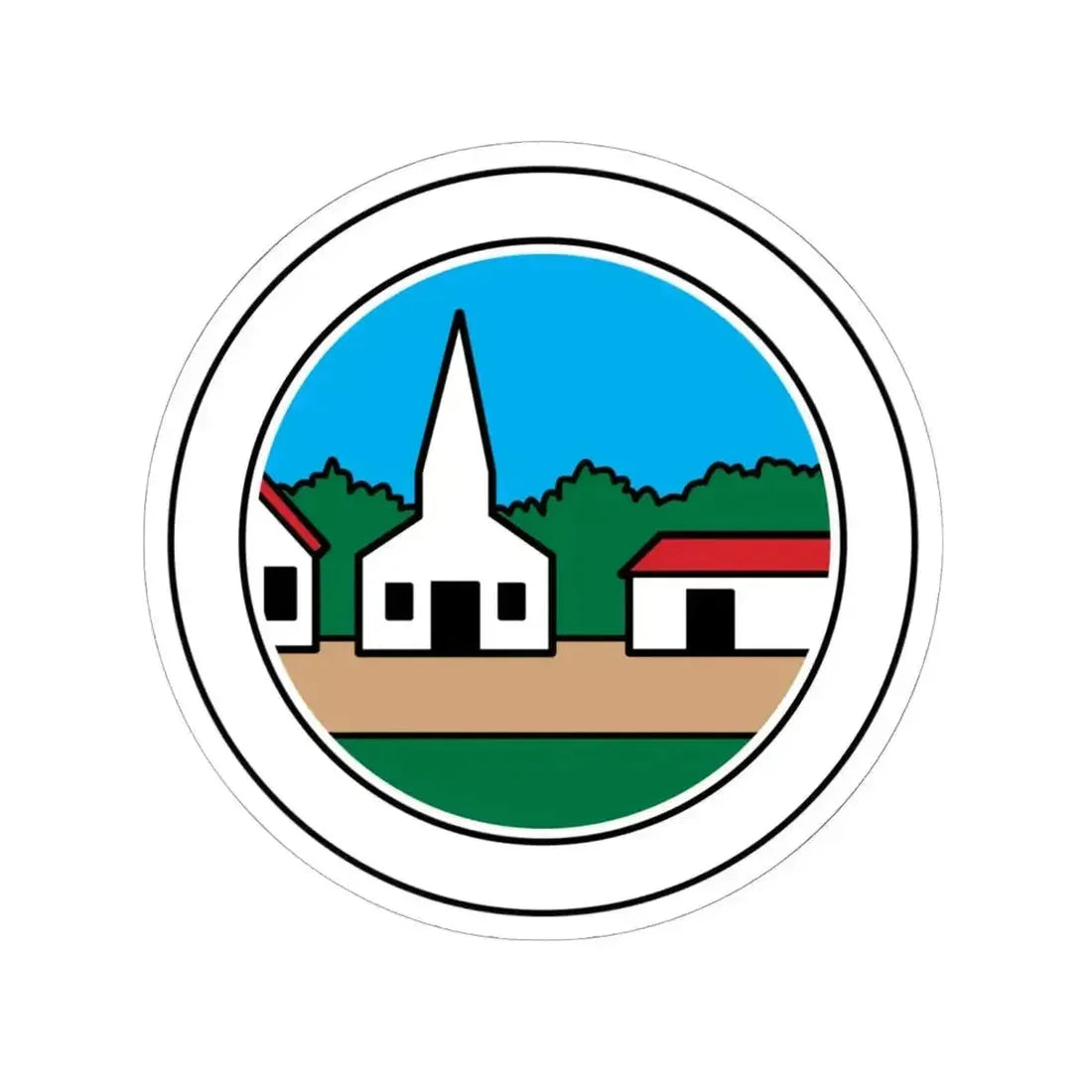 Citizenship in the Community (Boy Scout Merit Badge) STICKER Vinyl Kiss-Cut Decal 6 Inch White - The Sticker Space