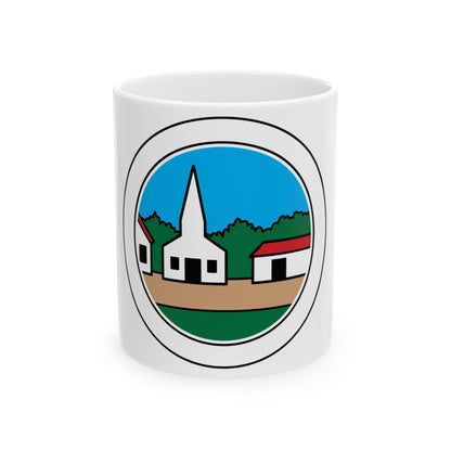 Citizenship in the Community (Boy Scout Merit Badge) White Coffee Mug-11oz-The Sticker Space