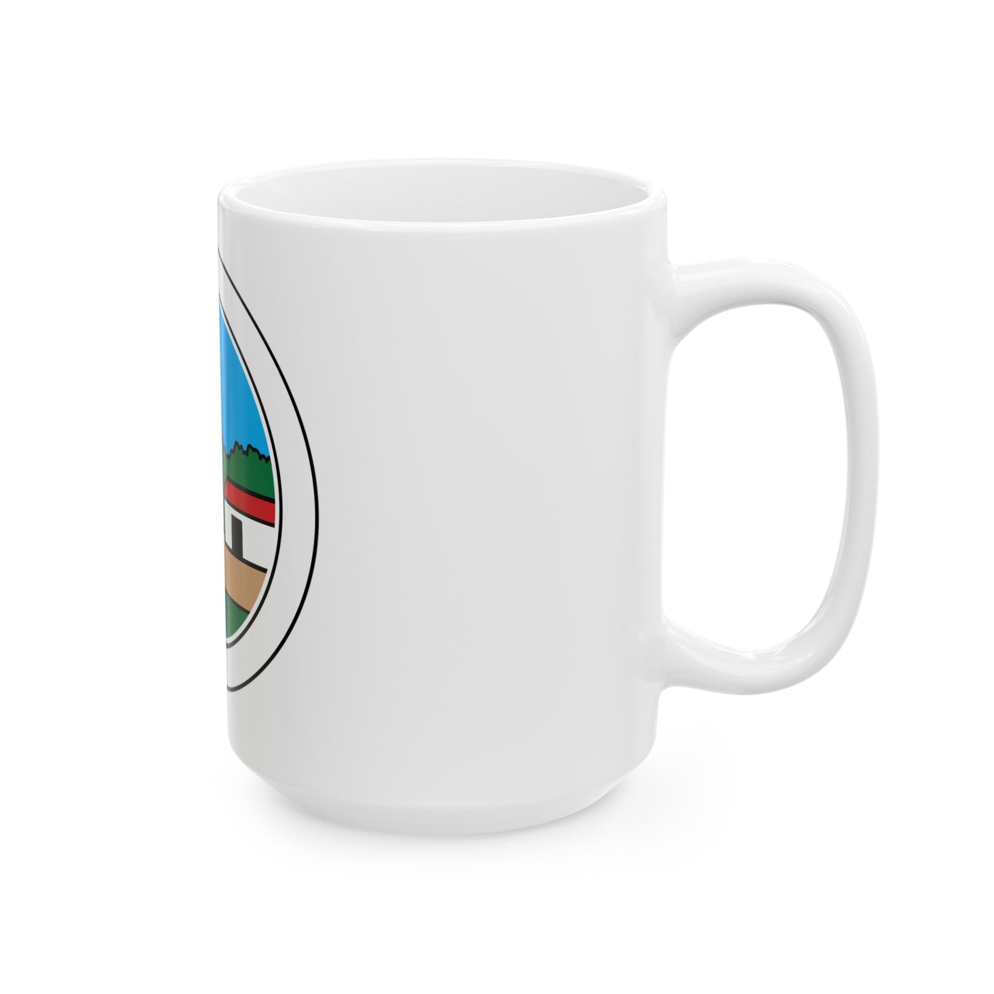 Citizenship in the Community (Boy Scout Merit Badge) White Coffee Mug-The Sticker Space