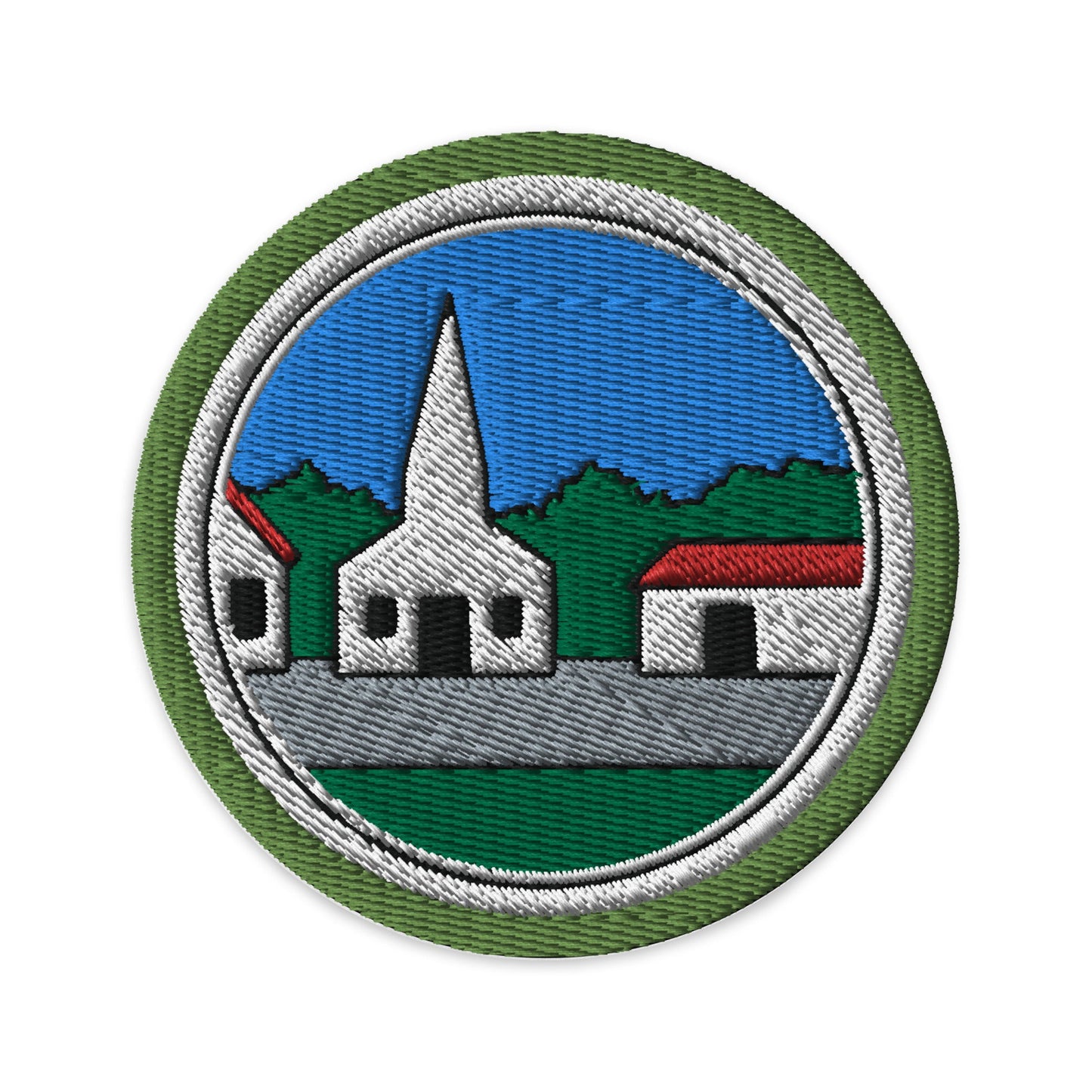 Citizenship in the Community (Boy Scouts Merit Badge) Embroidered Patch-Black-The Sticker Space