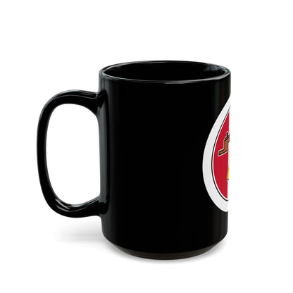 Citizenship in the Nation (Boy Scout Merit Badge) Black Coffee Mug-The Sticker Space