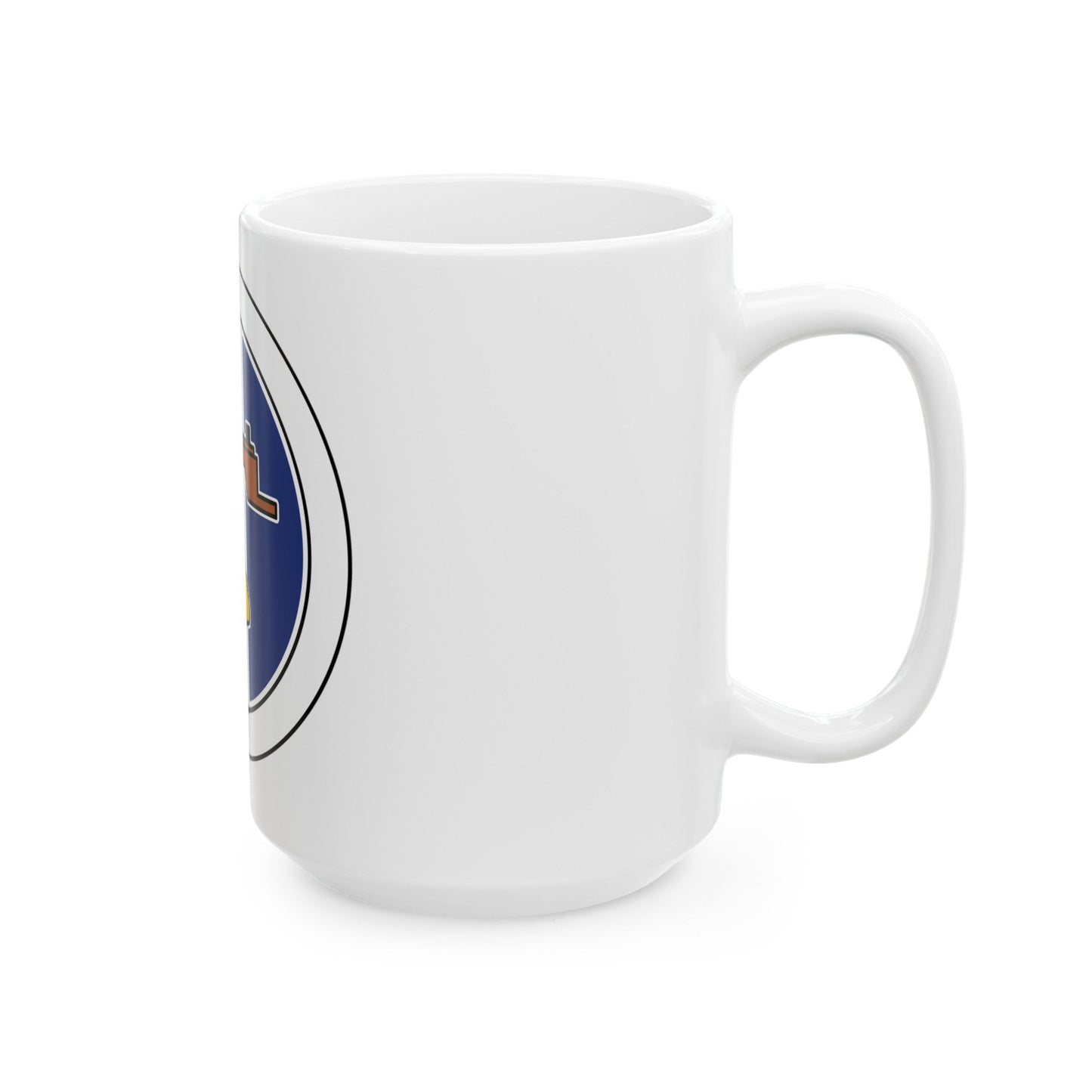 Citizenship in the Nation (Boy Scout Merit Badge) White Coffee Mug-The Sticker Space