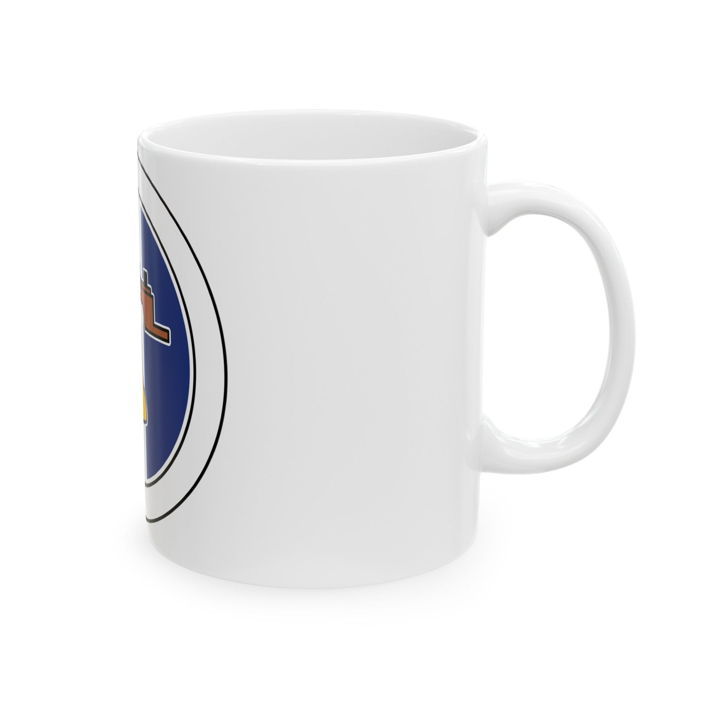 Citizenship in the Nation (Boy Scout Merit Badge) White Coffee Mug-The Sticker Space