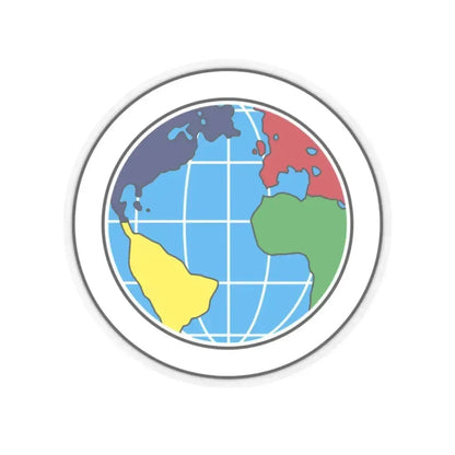 Citizenship in the World (Boy Scout Merit Badge) STICKER Vinyl Kiss-Cut Decal 2 Inch Transparent - The Sticker Space