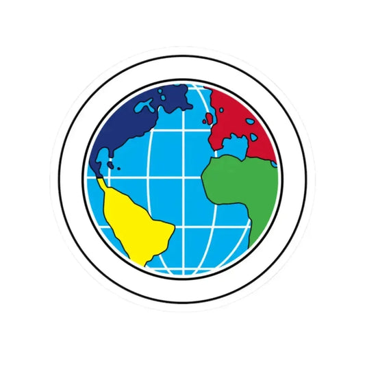 Citizenship in the World (Boy Scout Merit Badge) STICKER Vinyl Kiss-Cut Decal 2 Inch White - The Sticker Space