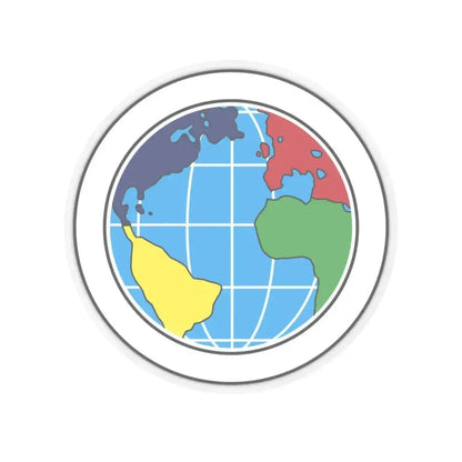 Citizenship in the World (Boy Scout Merit Badge) STICKER Vinyl Kiss-Cut Decal 3 Inch Transparent - The Sticker Space