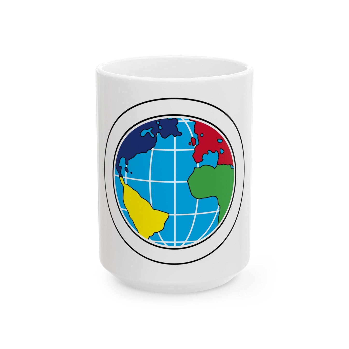 Citizenship in the World (Boy Scout Merit Badge) White Coffee Mug-15oz-The Sticker Space