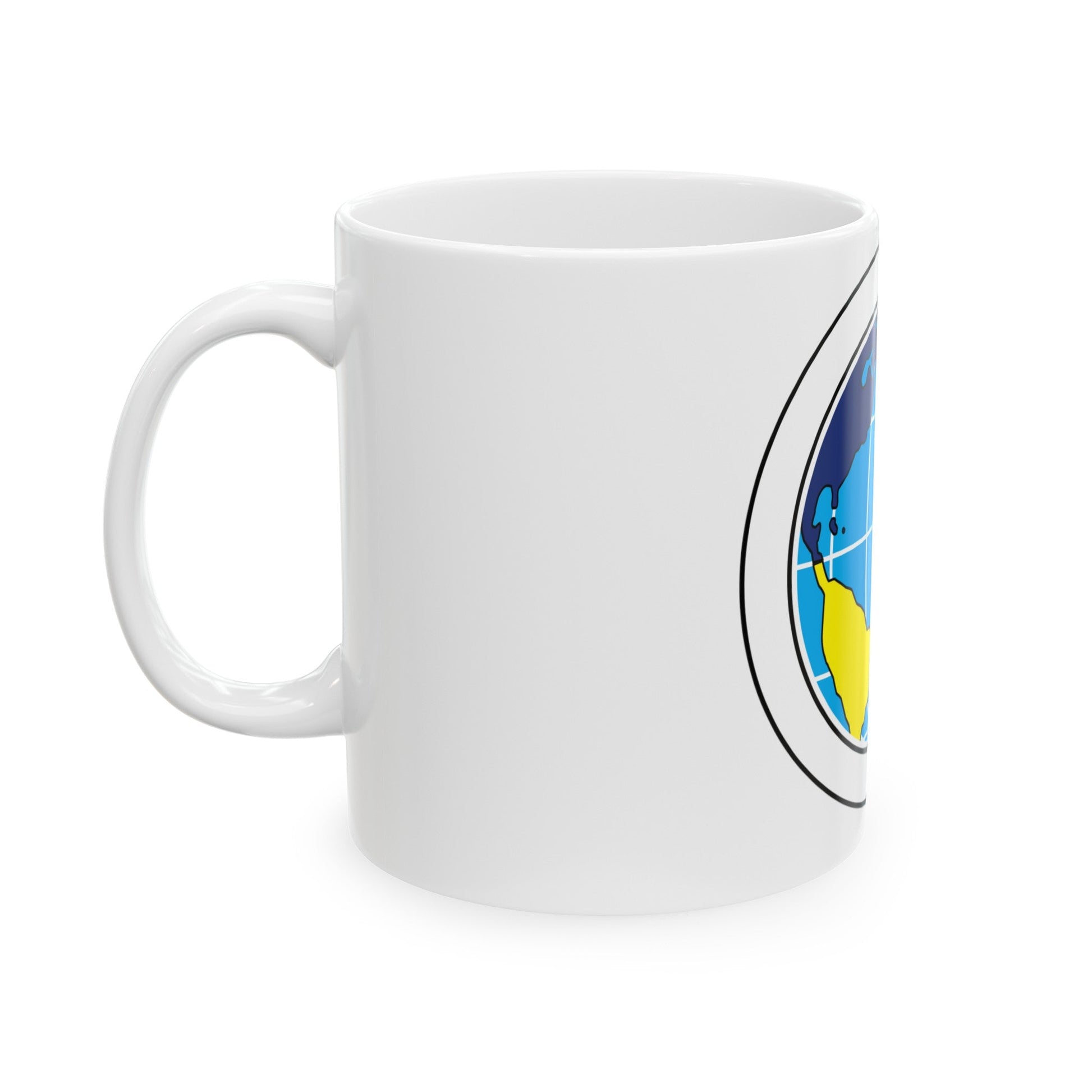 Citizenship in the World (Boy Scout Merit Badge) White Coffee Mug-The Sticker Space