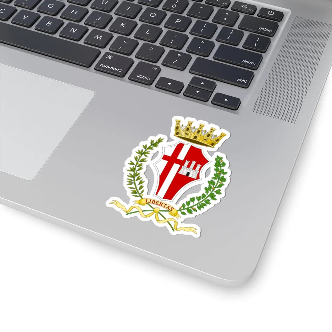 Città di Castello-Stemma (Italy) (Coat of Arms) STICKER Vinyl Kiss-Cut Decal - The Sticker Space