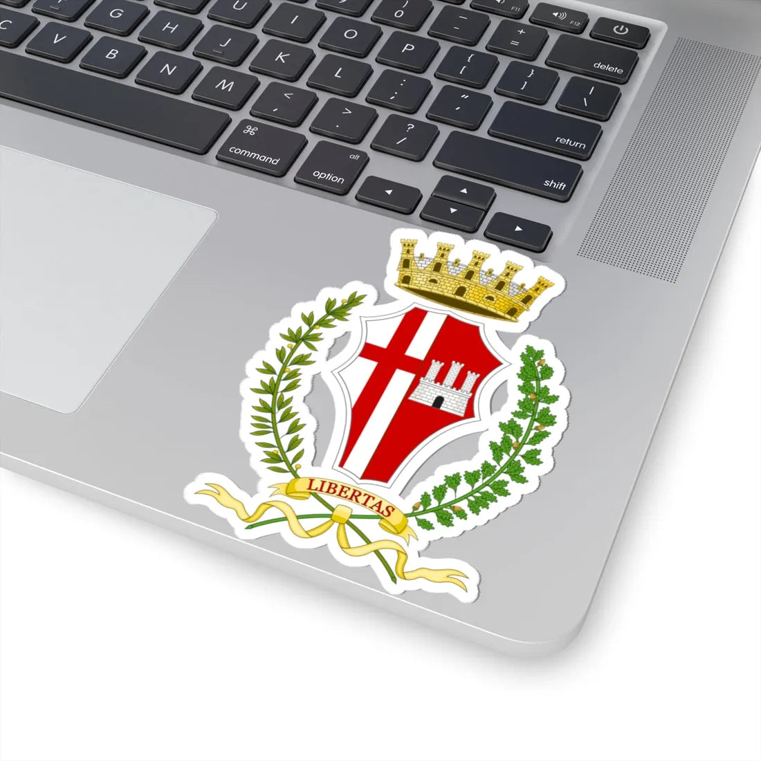 Città di Castello-Stemma (Italy) (Coat of Arms) STICKER Vinyl Kiss-Cut Decal - The Sticker Space