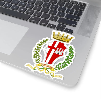 Città di Castello-Stemma (Italy) (Coat of Arms) STICKER Vinyl Kiss-Cut Decal - The Sticker Space