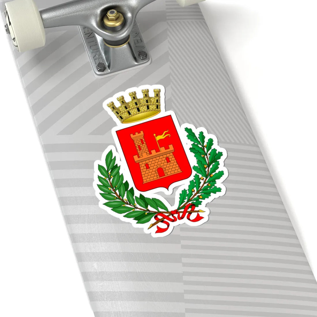 Cittadella Italia-Stemma (Italy) (Coat of Arms) STICKER Vinyl Kiss-Cut Decal - The Sticker Space