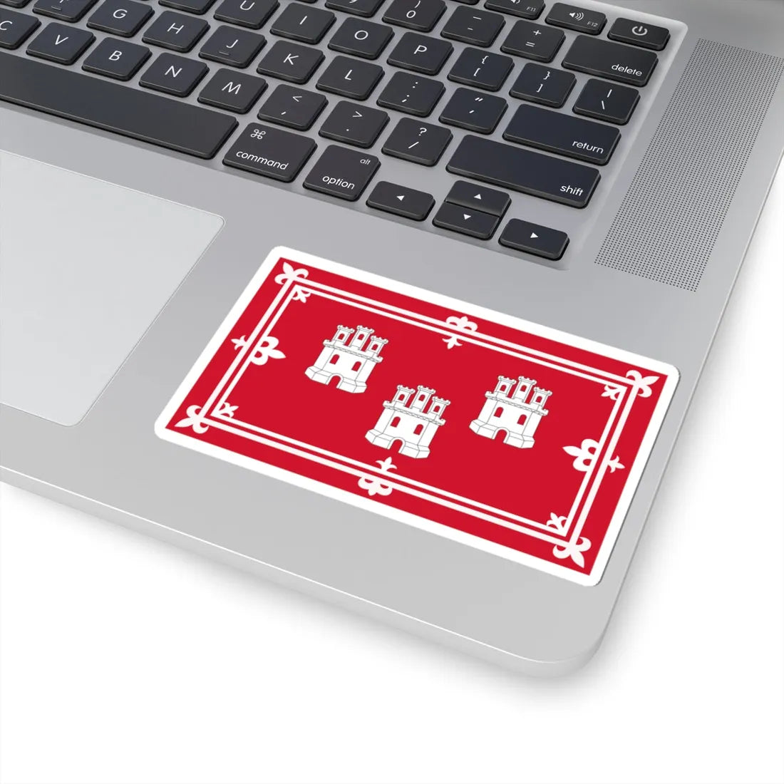 City Flag of Aberdeen (Scotland) STICKER Vinyl Kiss-Cut Decal - The Sticker Space