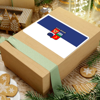 City Flag of Bogor (Indonesia) STICKER Vinyl Kiss-Cut Decal - The Sticker Space