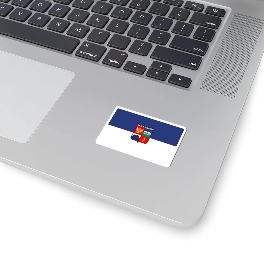 City Flag of Bogor (Indonesia) STICKER Vinyl Kiss-Cut Decal - The Sticker Space