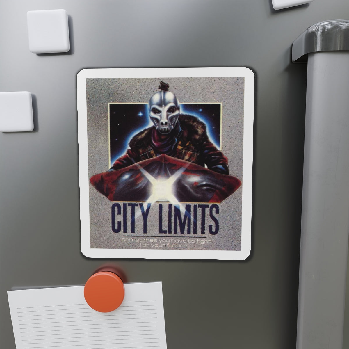 CITY LIMITS 1984 Movie Poster - Die-Cut Magnet-The Sticker Space