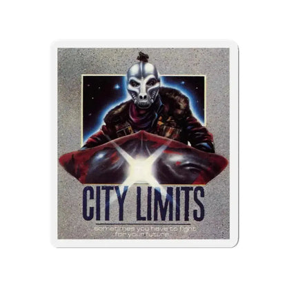 CITY LIMITS 1984 Movie Poster - Refrigerator Magnet 4 Inch - The Sticker Space