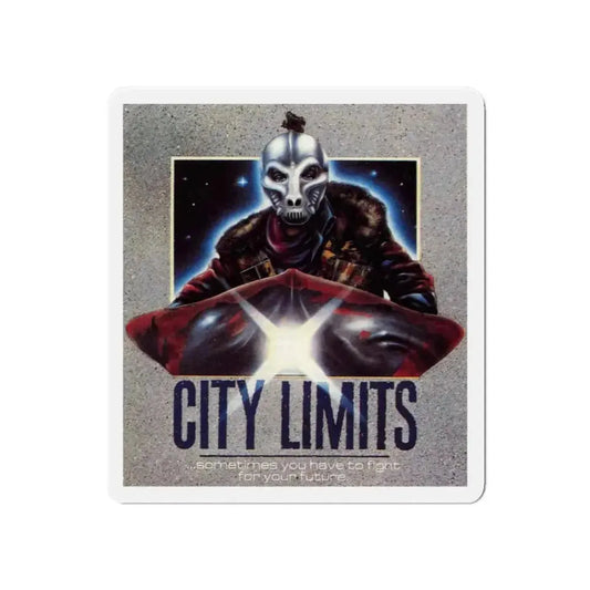 CITY LIMITS 1984 Movie Poster - Refrigerator Magnet 6 Inch - The Sticker Space
