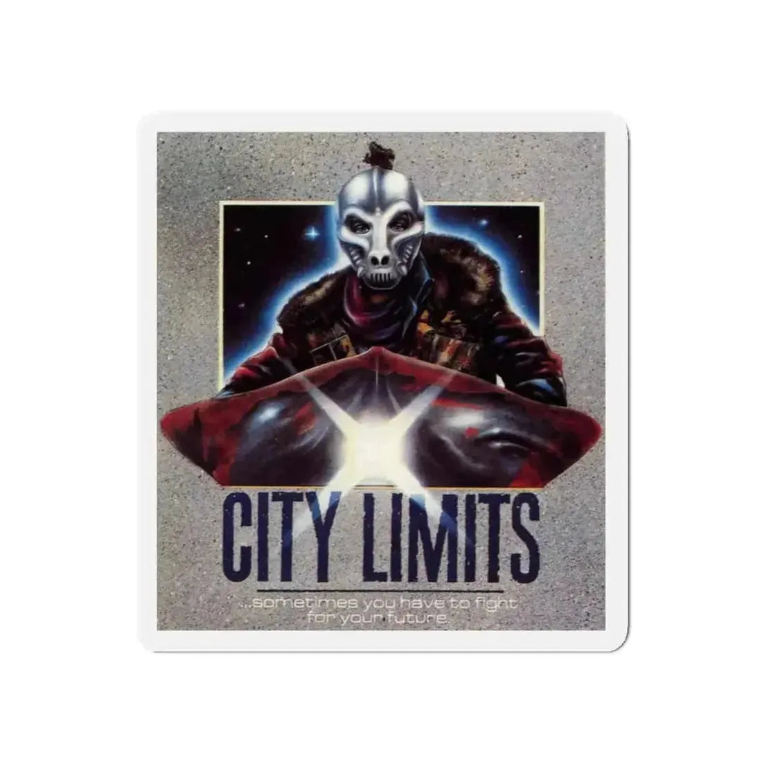 CITY LIMITS 1984 Movie Poster - Refrigerator Magnet - The Sticker Space