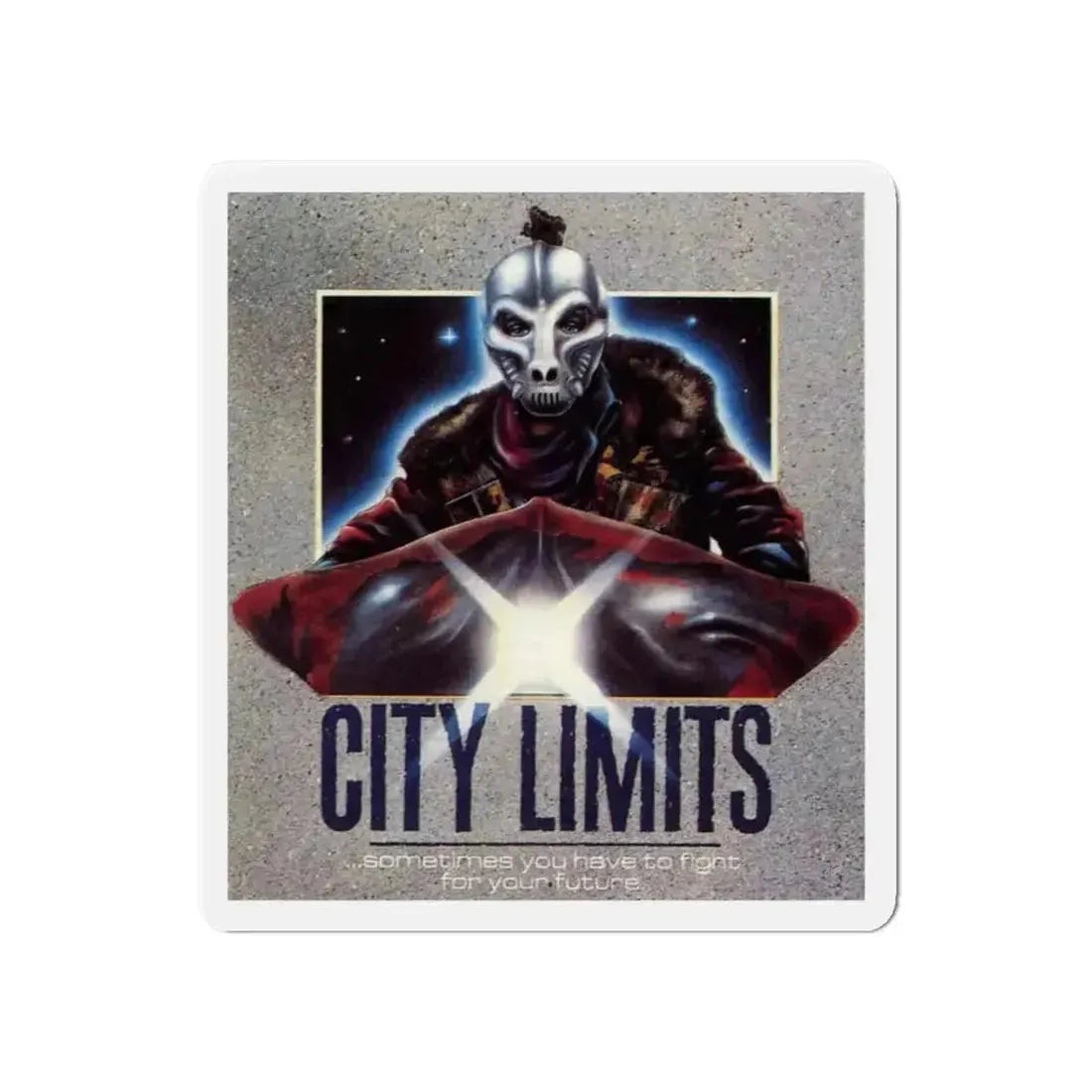 CITY LIMITS 1984 Movie Poster - Refrigerator Magnet - The Sticker Space
