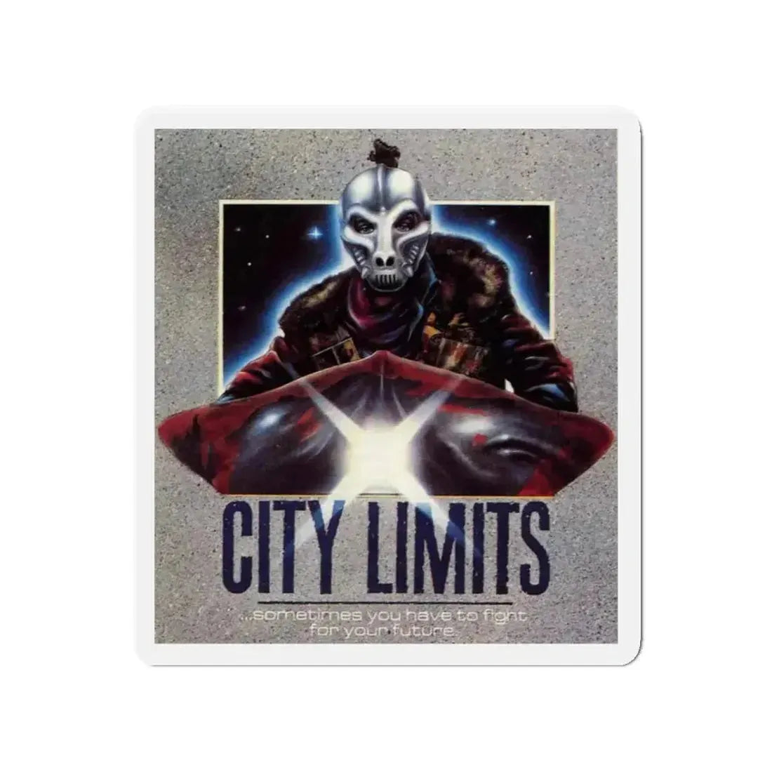 CITY LIMITS 1984 Movie Poster - Refrigerator Magnet - The Sticker Space