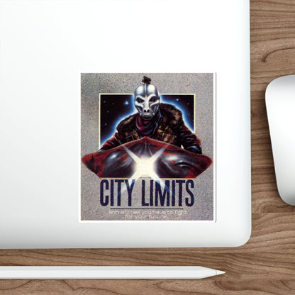 CITY LIMITS 1984 Movie Poster STICKER Vinyl Die-Cut Decal-The Sticker Space