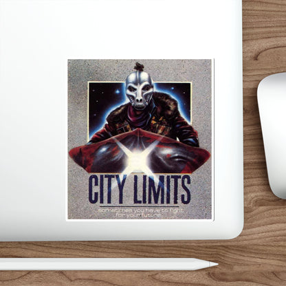 CITY LIMITS 1984 Movie Poster STICKER Vinyl Die-Cut Decal-The Sticker Space