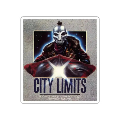 CITY LIMITS 1984 Movie Poster STICKER Vinyl Die-Cut Decal - The Sticker Space