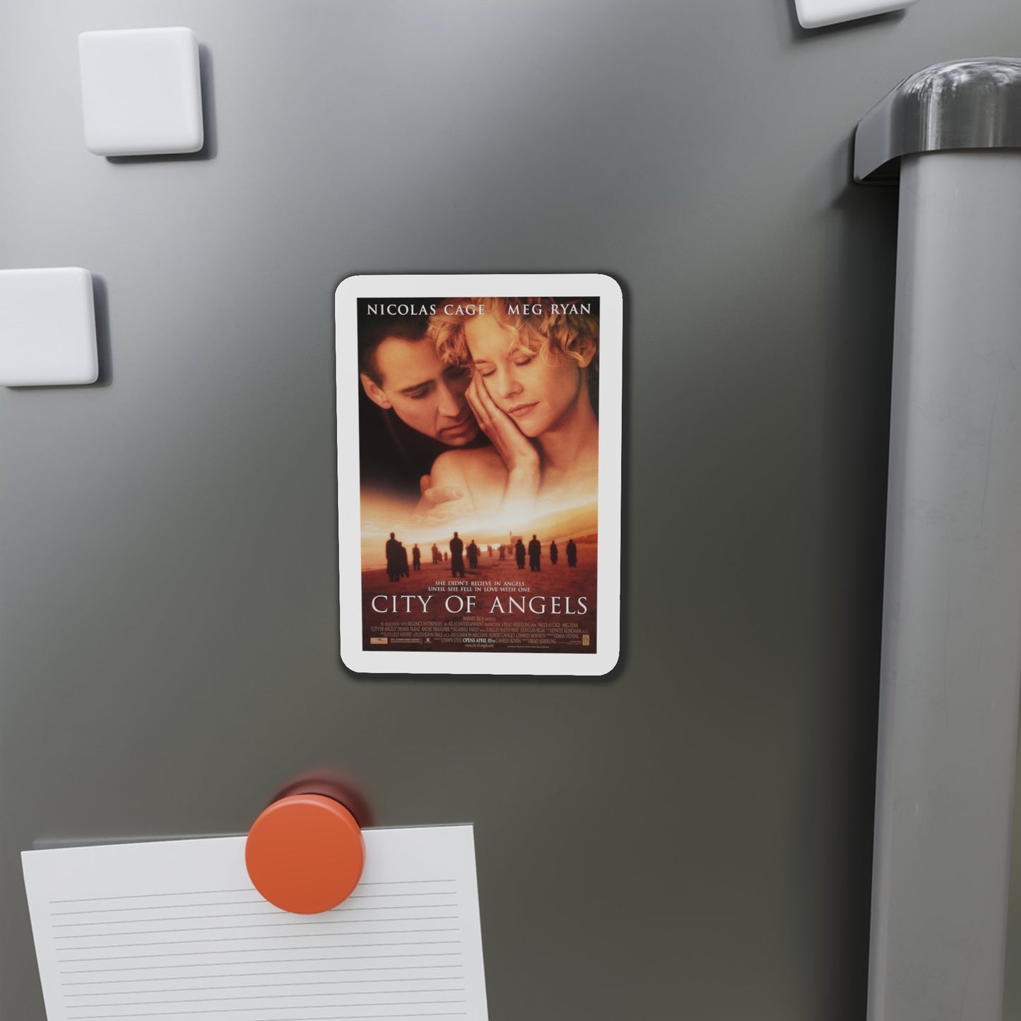 City of Angels 1998 Movie Poster Die-Cut Magnet-The Sticker Space