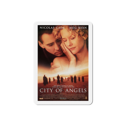 City of Angels 1998 Movie Poster Die-Cut Magnet-2" x 2"-The Sticker Space