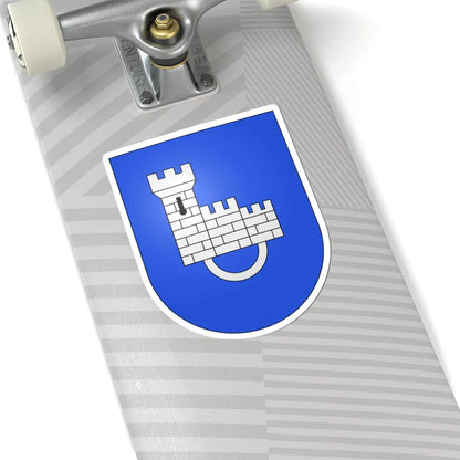 City of Fribourg-coat of arms (Switzerland) (Coat of Arms) STICKER Vinyl Kiss-Cut Decal - The Sticker Space