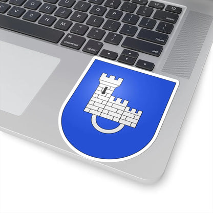 City of Fribourg-coat of arms (Switzerland) (Coat of Arms) STICKER Vinyl Kiss-Cut Decal - The Sticker Space