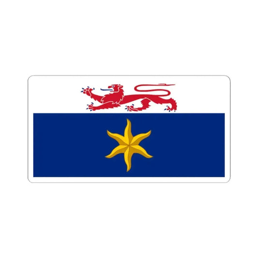 City of Hobart Flag (Australia) STICKER Vinyl Kiss-Cut Decal 2 Inch White - The Sticker Space