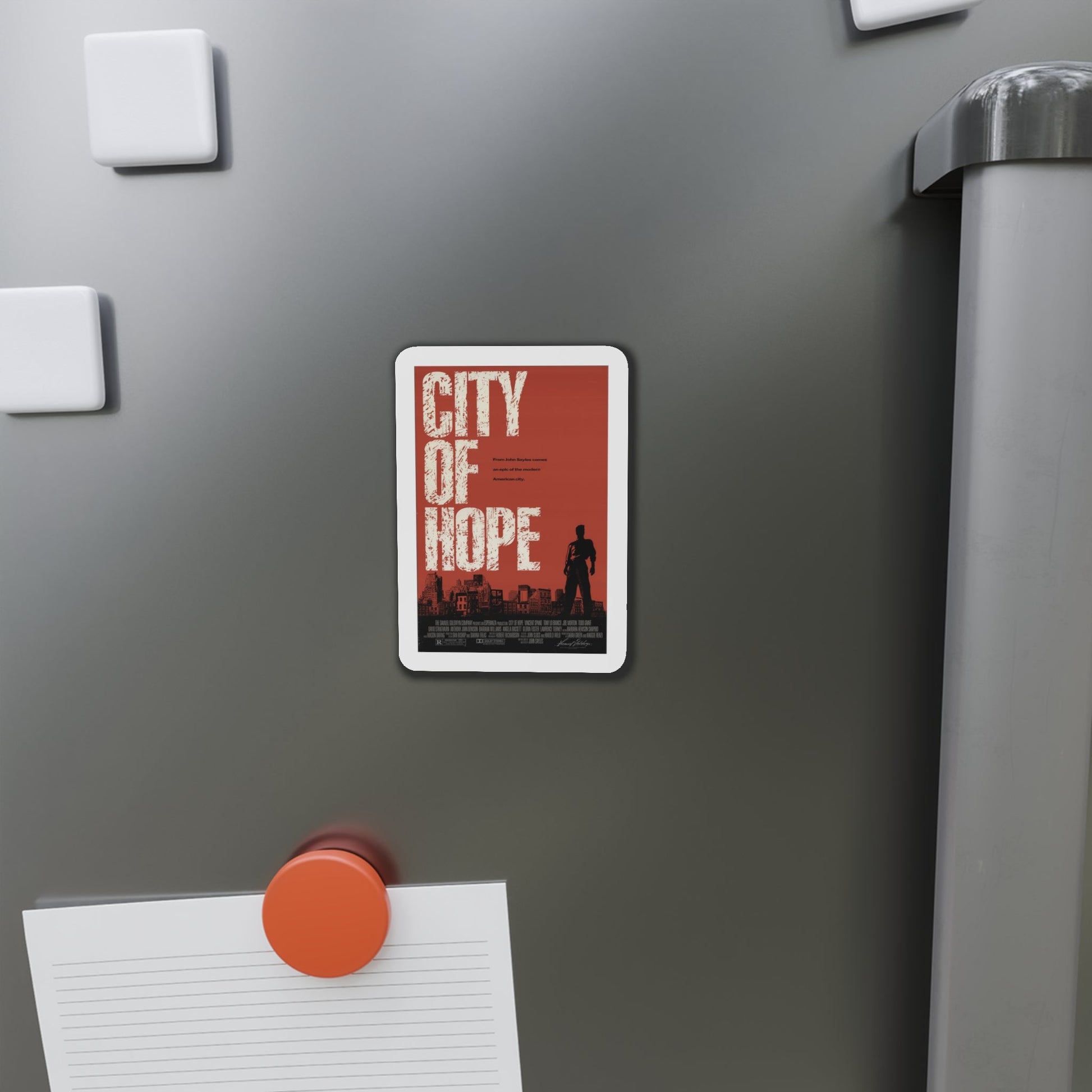 City of Hope 1991 Movie Poster Die-Cut Magnet-The Sticker Space