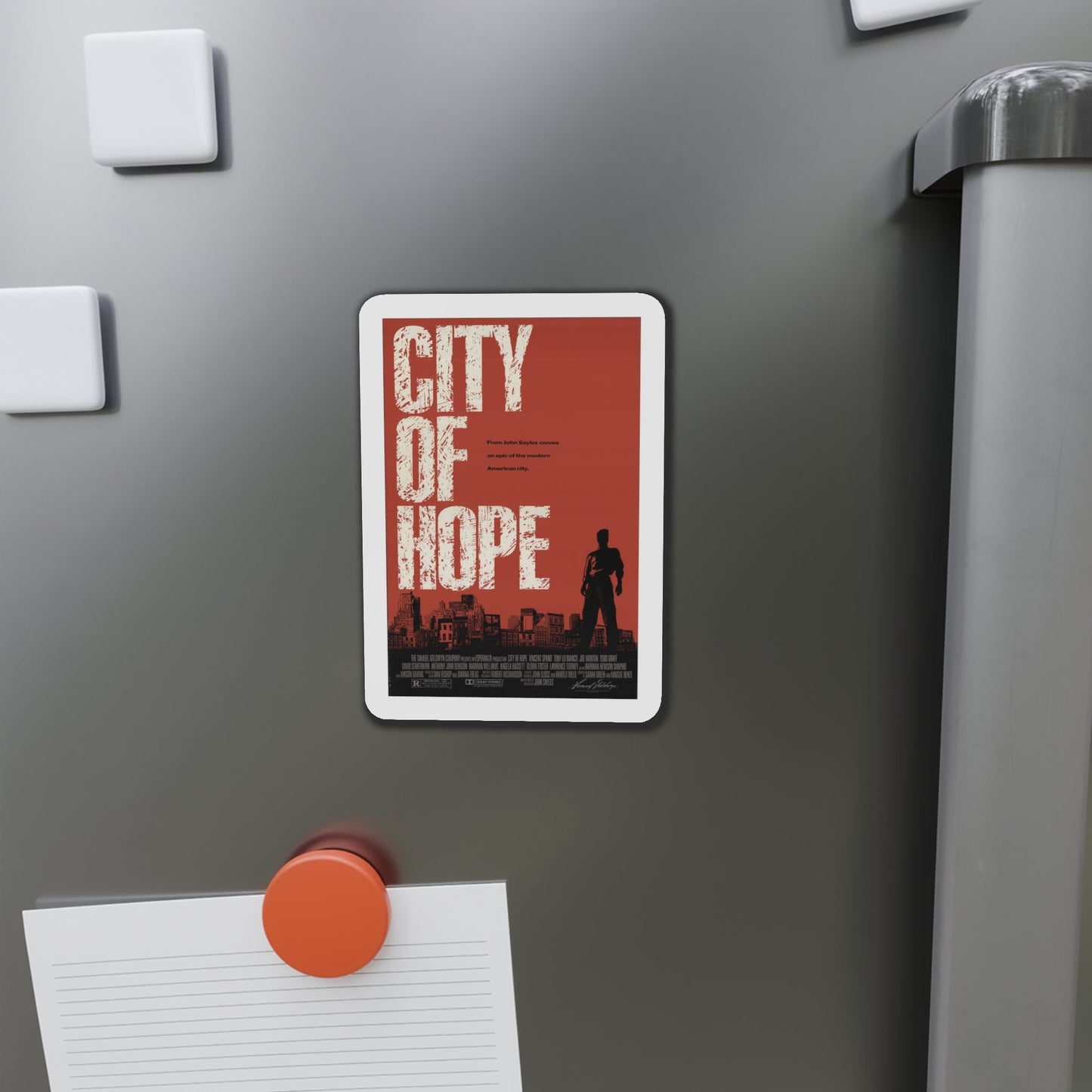 City of Hope 1991 Movie Poster Die-Cut Magnet-The Sticker Space