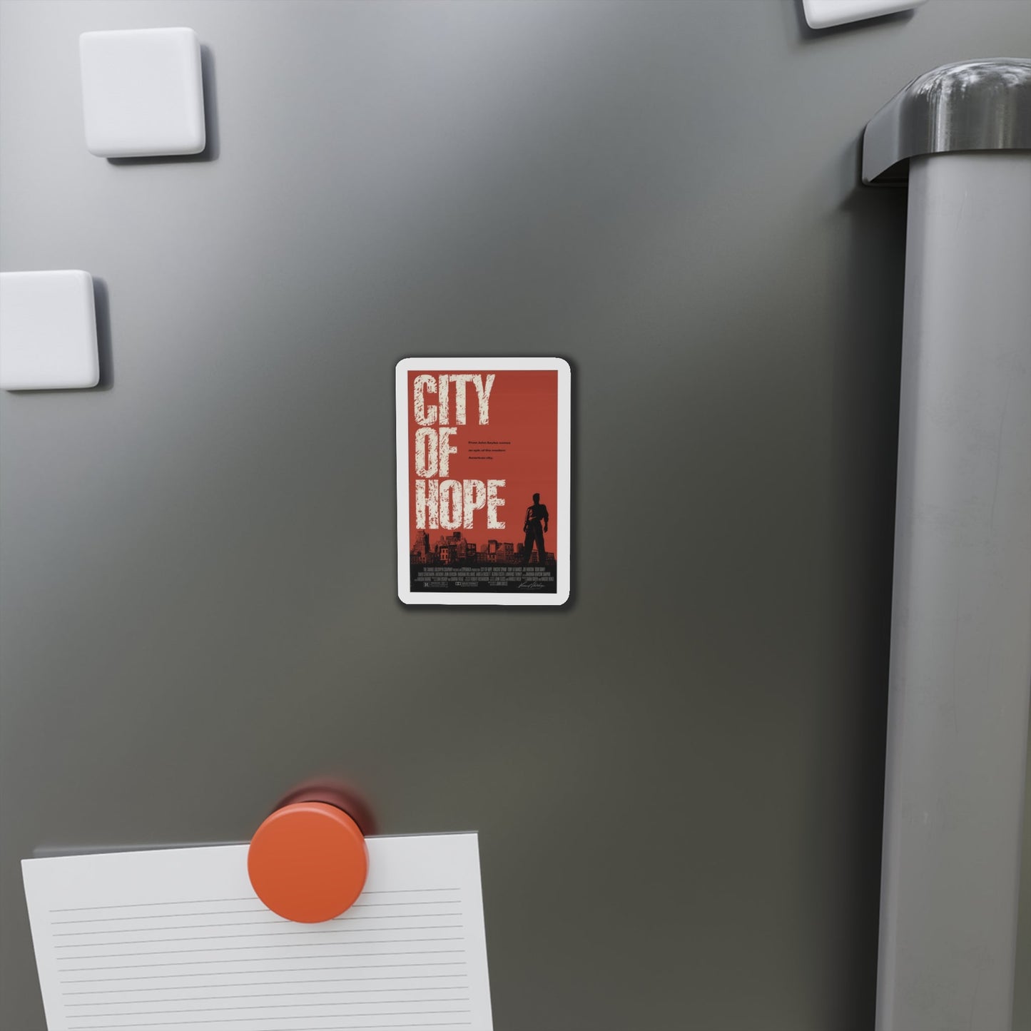 City of Hope 1991 Movie Poster Die-Cut Magnet-The Sticker Space