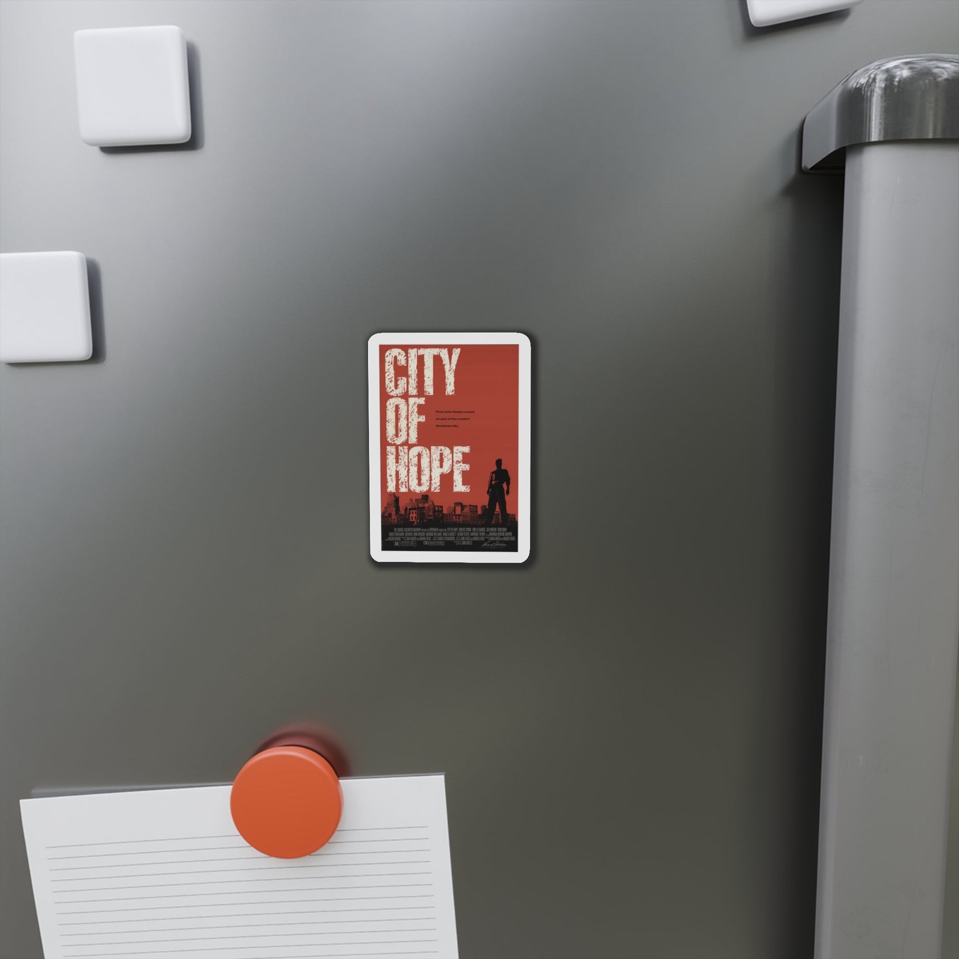 City of Hope 1991 Movie Poster Die-Cut Magnet-The Sticker Space