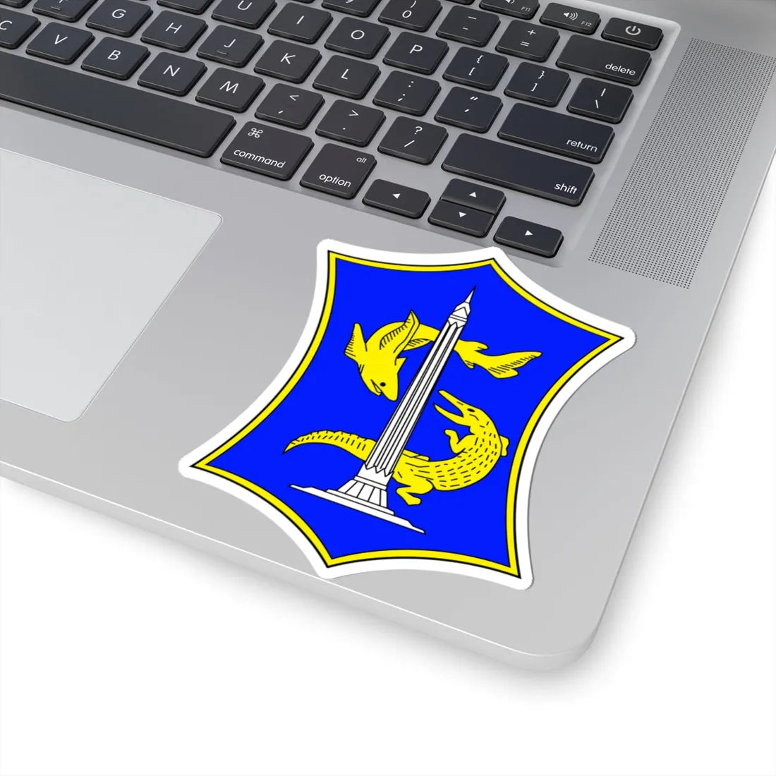 City of Surabaya Logo (Indonesia) (Coat of Arms) STICKER Vinyl Kiss-Cut Decal - The Sticker Space
