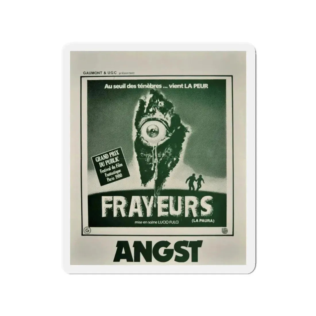 CITY OF THE LIVING DEAD (BELGIAN) 1980 Movie Poster - Refrigerator Magnet 3 Inch - The Sticker Space